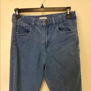 Blue High Waisted